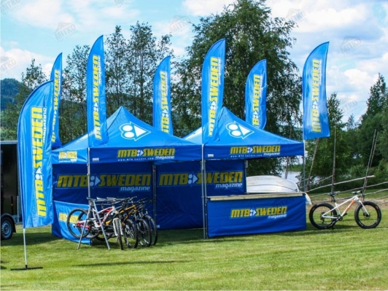 Nůžkovy stan Mitkotent Premium 3x3 MTB Sweden