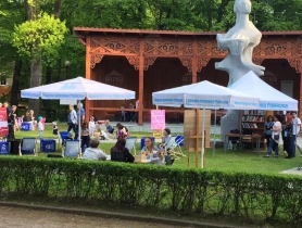 Parasol promocyjny Mitko - Miejska Biblioteka Publiczna