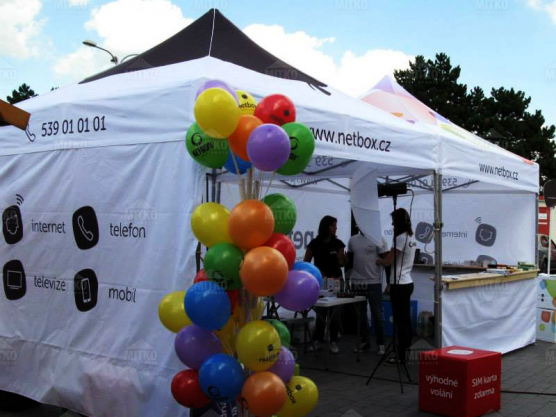 Nůžkovy stan Mitkotent Classic 3x3 Netbox